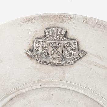 Borgila, fat, sterlingsilver.