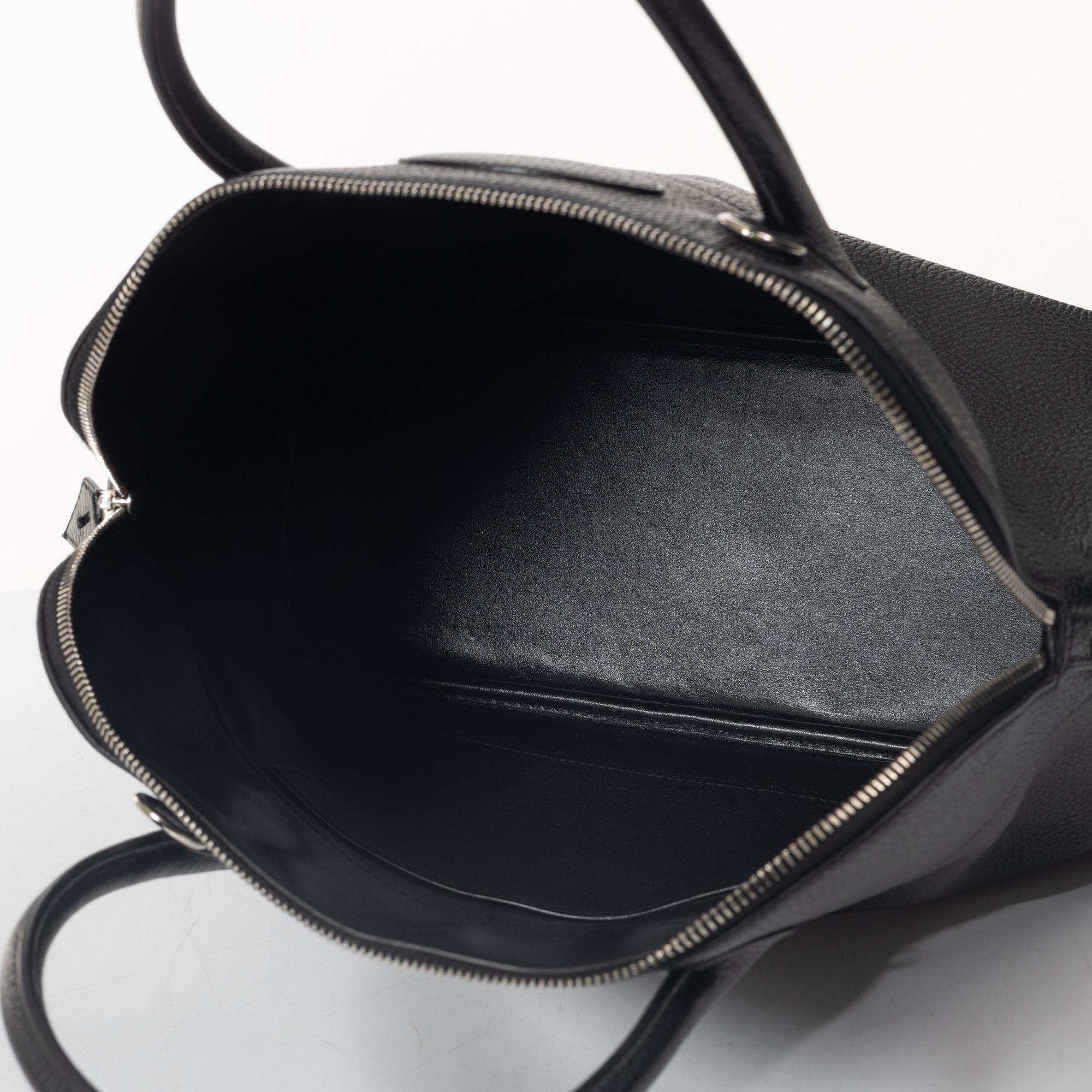 Hermès, A black togo leather bag, "Bolide 35", 2018.