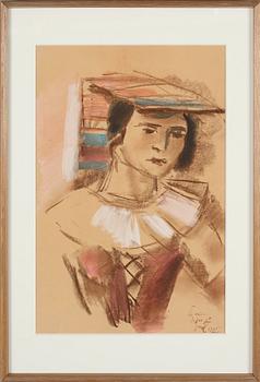 JULES SCHYL, blandteknik, signerad och daterad 1935.
