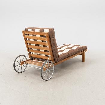 Elsa Stackelberg, a pine sunbed, Fri Form, second half of the 20th Century.