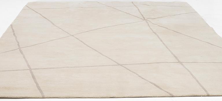 rug, reportedly Layered, approx. 340 x 240 cm.