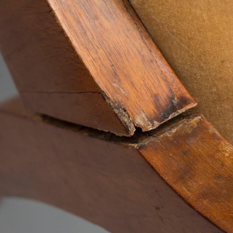 TUOLEJA, 4 kpl, biedermeier, 1800-luvun alkupuoli.