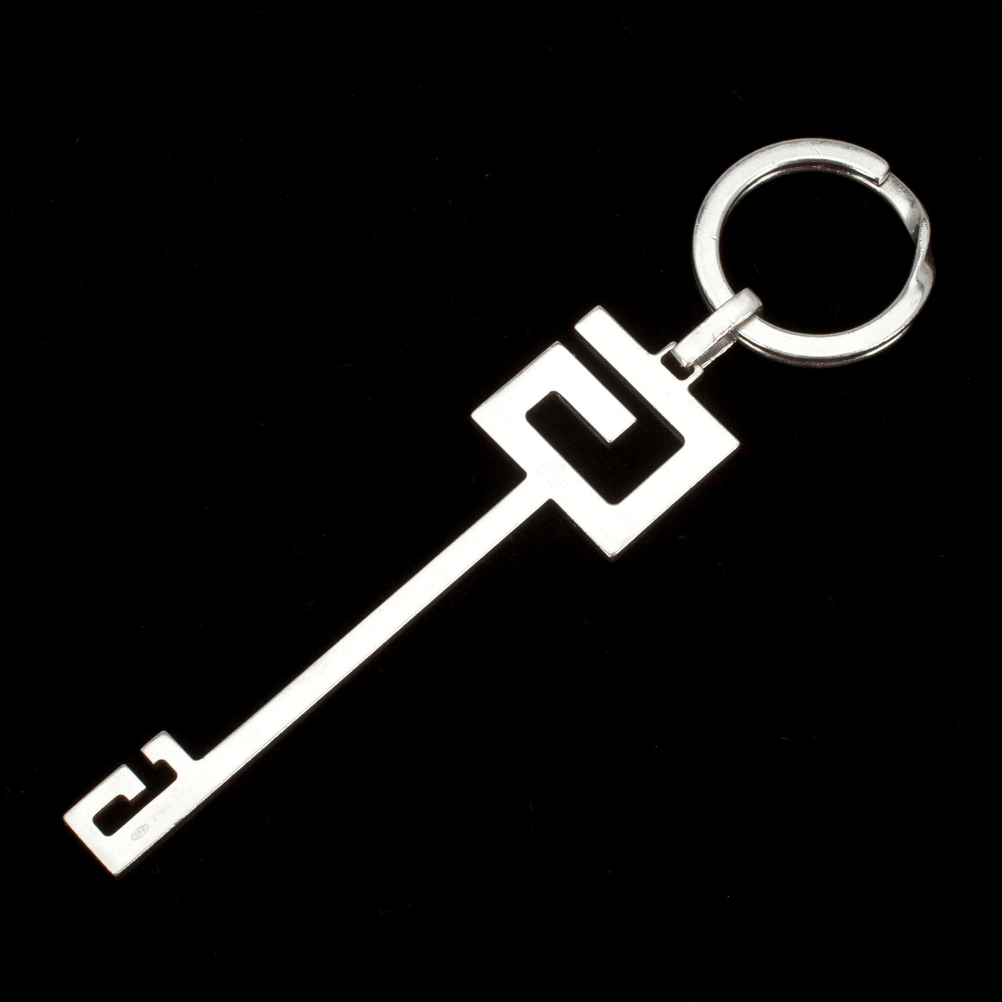NYCKELRING, sterling silver, Gucci. Totalvikt 28,4 g.