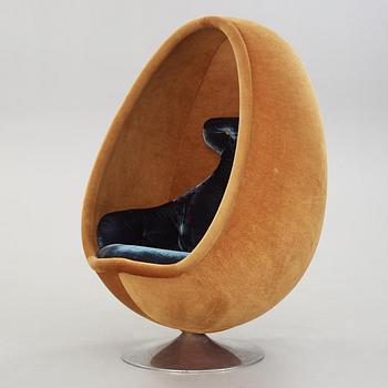 HENRIK THOR-LARSEN, fåtölj "Ovalia", Thorlan, Staffanstorp, 1970-tal.