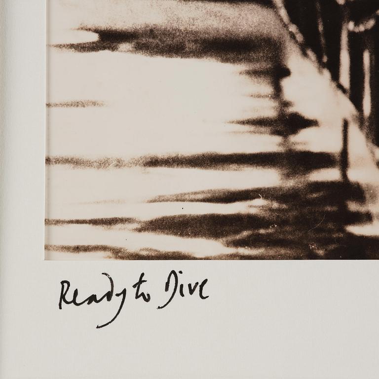 Michael Joseph, "Ready to Dive/Playboy Pool Ladies", 1980.