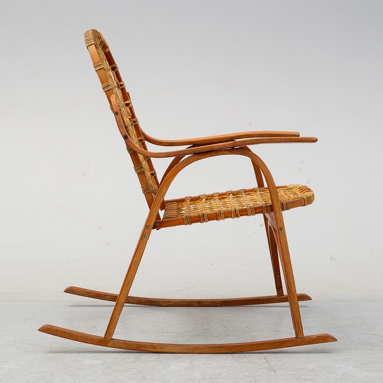 A 1950-/60´s rocking chair by SnoCraft, Norway Maine.