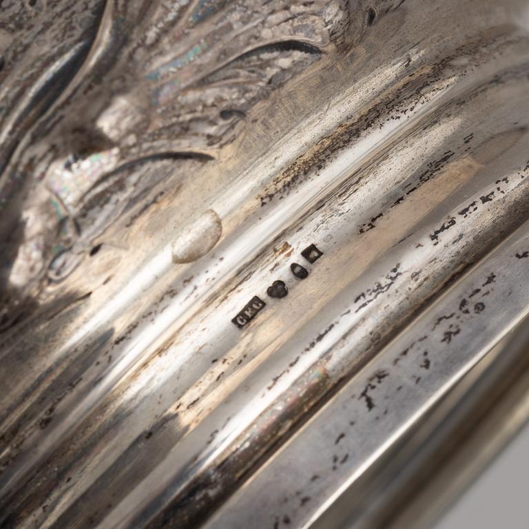 A Swedish silver bowl, mark of Carl Fredrik Carlman 1912.