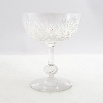 Champagne coupes 12 pcs first half of the 20th century.
