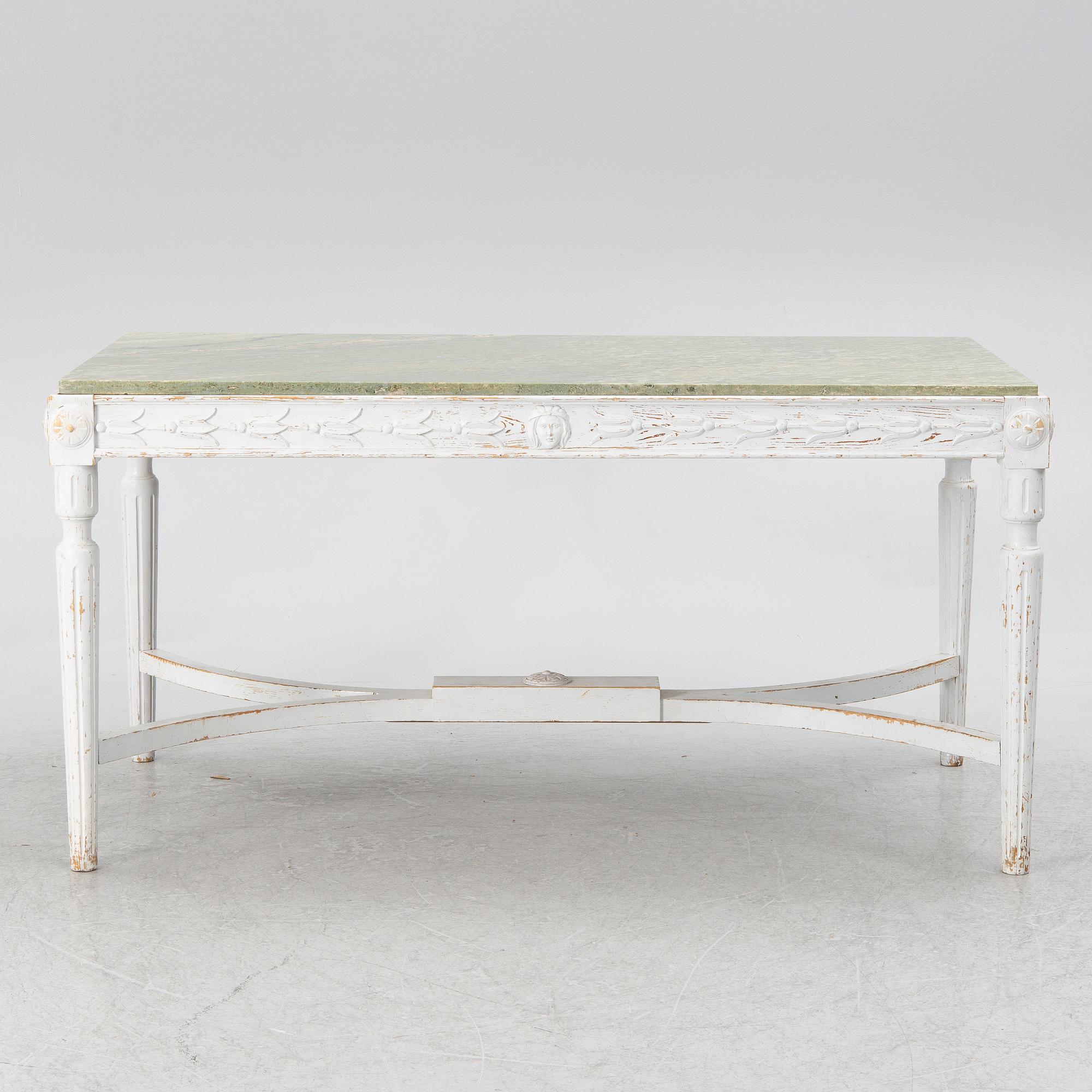 Table, Gustavian style, circa 1900,.