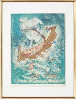 Roberto Matta · ROBERTO MATTA, etsning, sign o numrerad 63/200.
