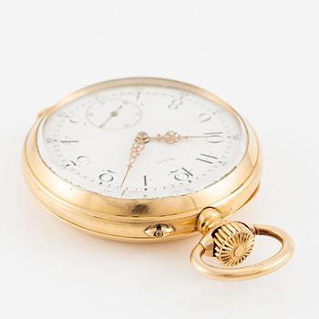 Halda, pocket watch, 49.5 mm.