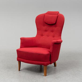 A second half of the 20th Century 'Farmor' easy chair by Carl Malmsten.