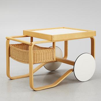 Alvar Aalto, serveringsvagn/tevagn modell 900, Artek, Finland.