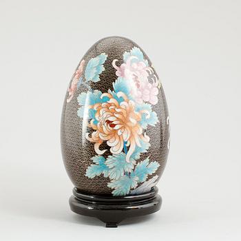 SKULPTUR, emaljdekor, Kina, 1900-/2000-tal.