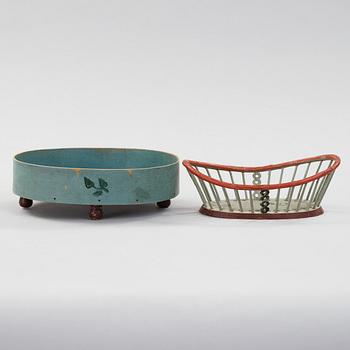 two baskets from the 19th century.
