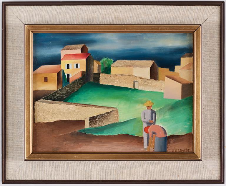 Waldemar Lorentzon, Motive from S:t Germain.