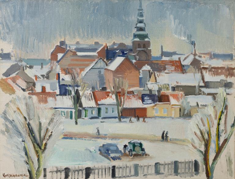 Gerhard Wihlborg, Ystad motif.