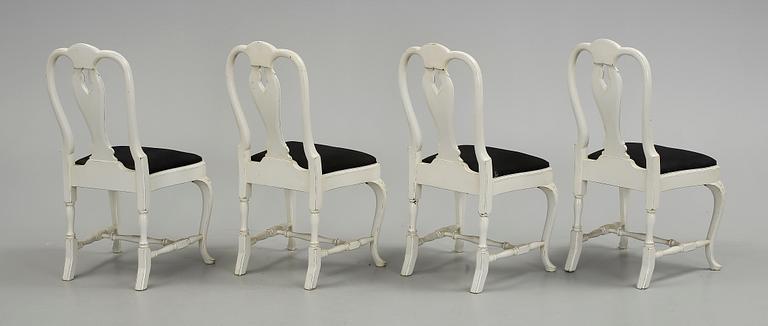 STOLAR 4 st, rokokostil, 1900-talets början.