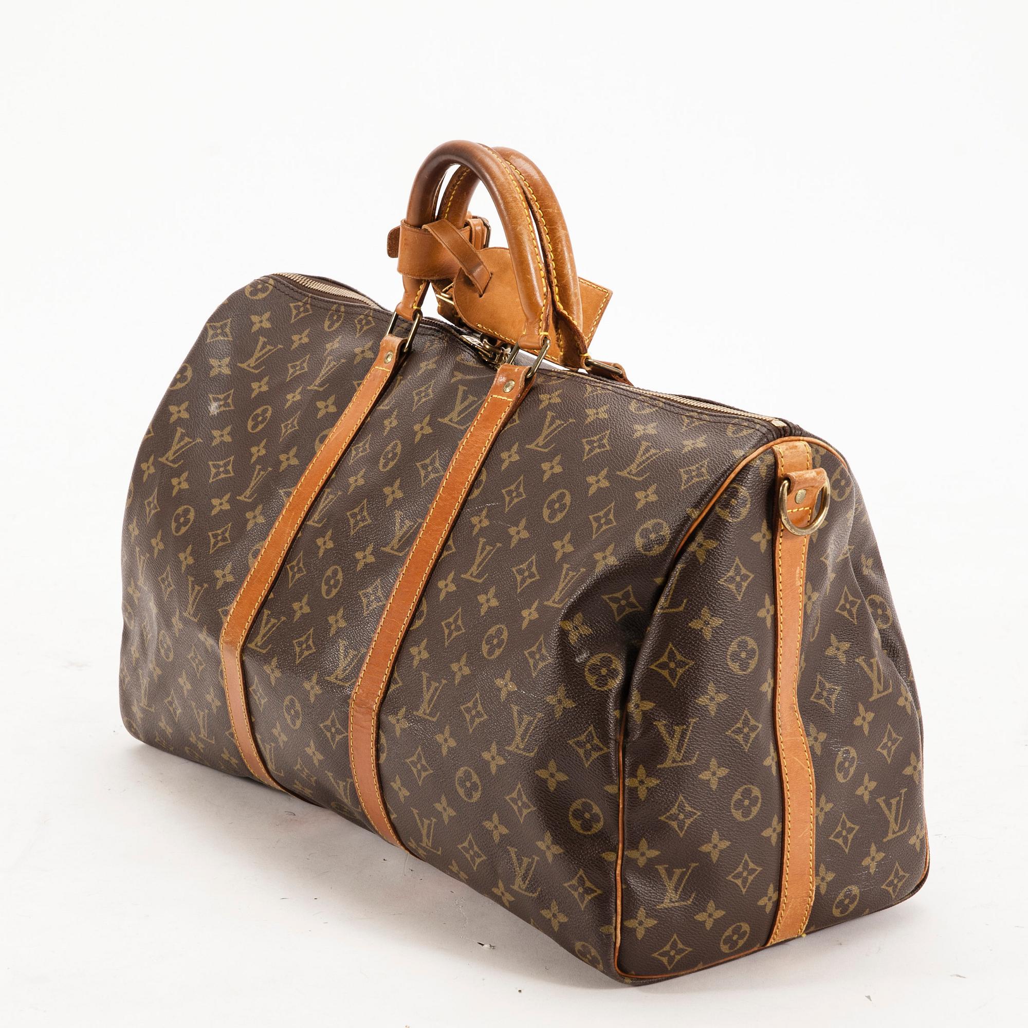 VÄSKA, "Keepall 50", Louis Vuitton.
