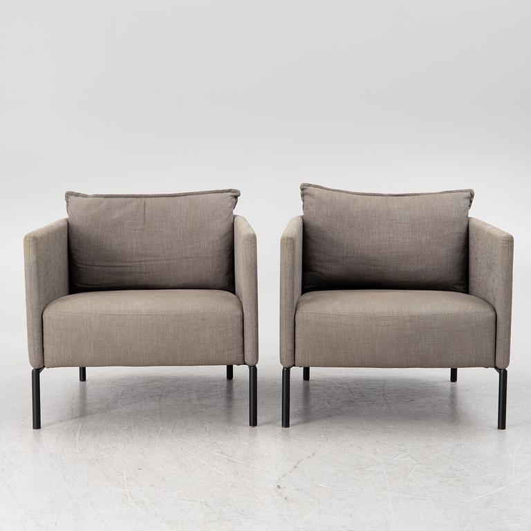 Armchairs, a pair, "Piet", Slettvoll, Norway.