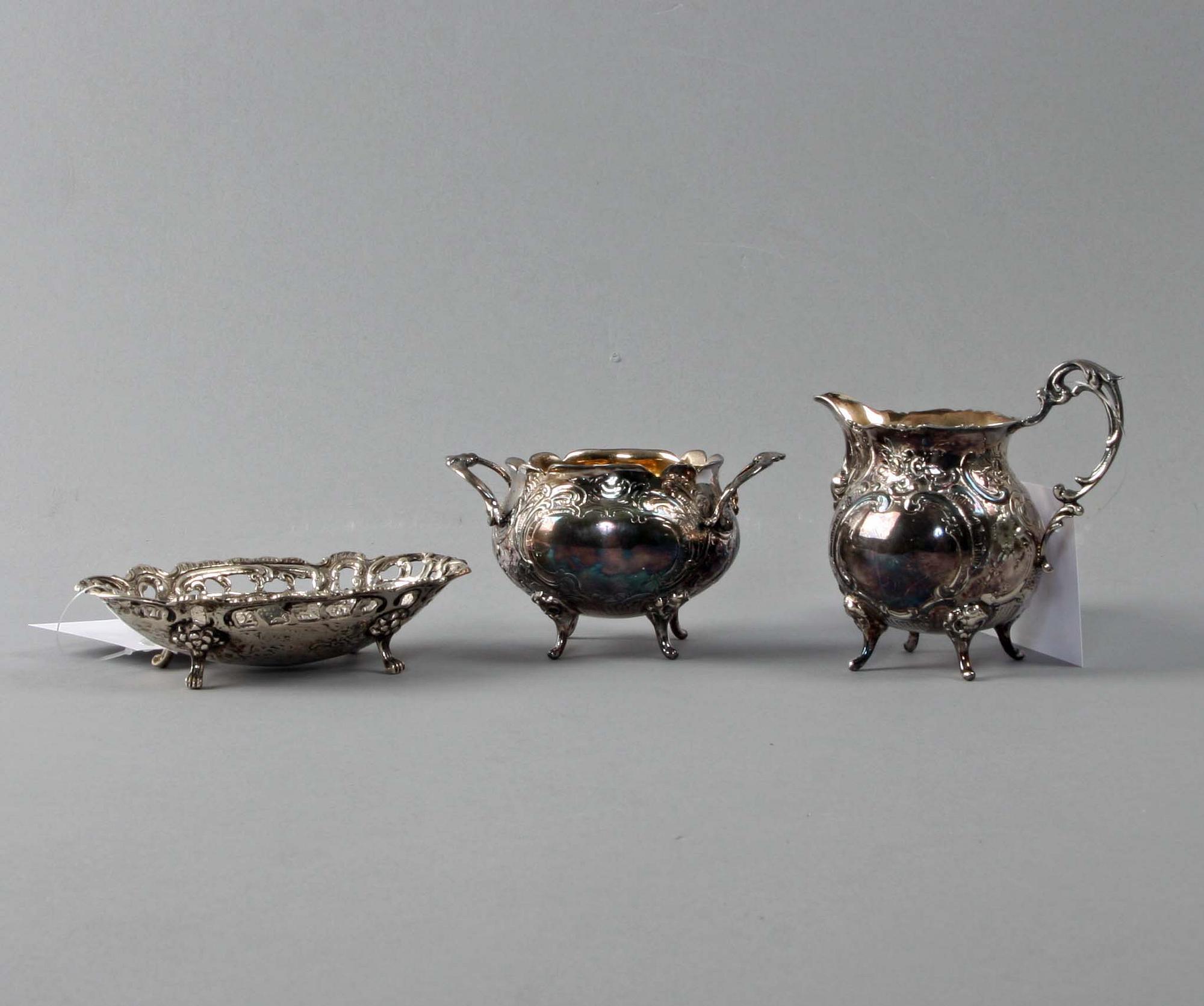 PARTI, 3 delar, silver.