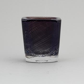 EDWARD HALD, a 'graal' vase, Orrefors, signed.