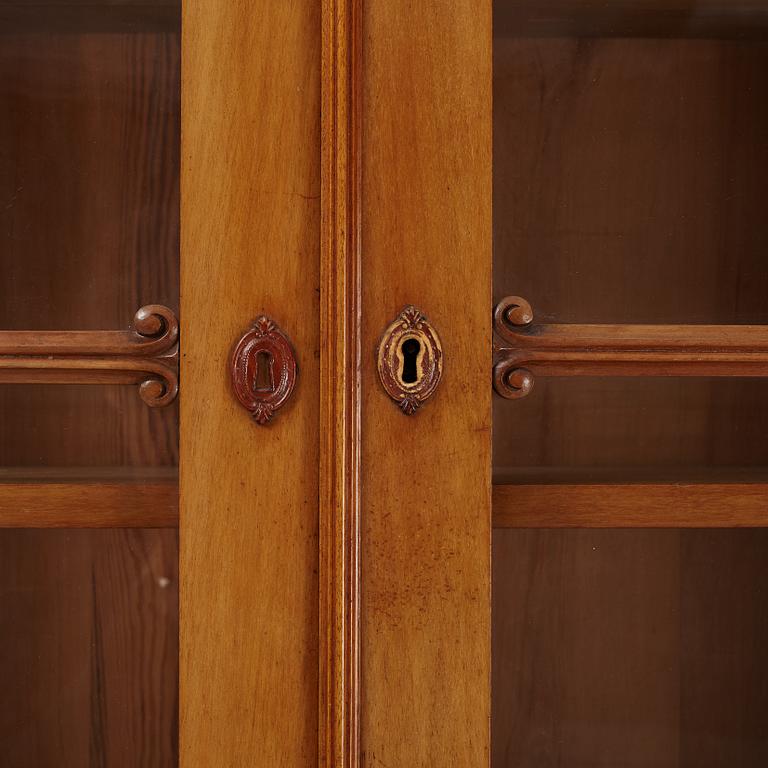 A mahogany cabinet, mid 19th Century.