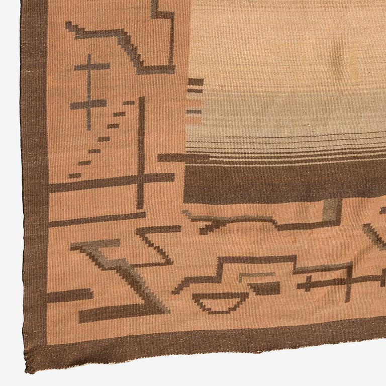 karvalankamatto, Aaltosen Mattokutomo, Kiikka 1930-luku. Noin 360 x 250 cm.