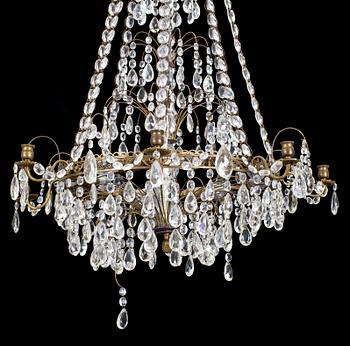 LJUSKRONA, empirestil, omkring 1900-talets mitt.