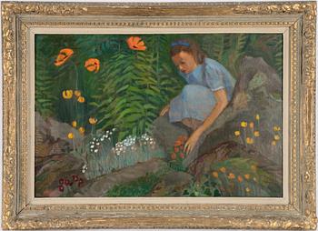 Curt Clemens, olja på duk, signerad och daterad 1942.