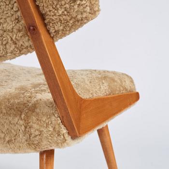 Svante Skogh, an easy chair "nr 915", AB Hjertquist & Co, Nässjö, Sweden 1950-60s.