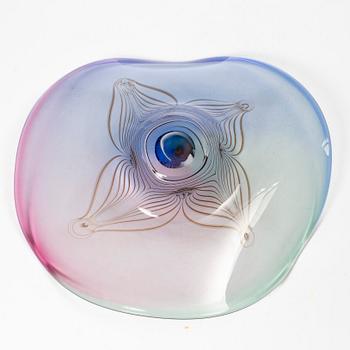 Adam Jablonski, bowl, glass, Poland.