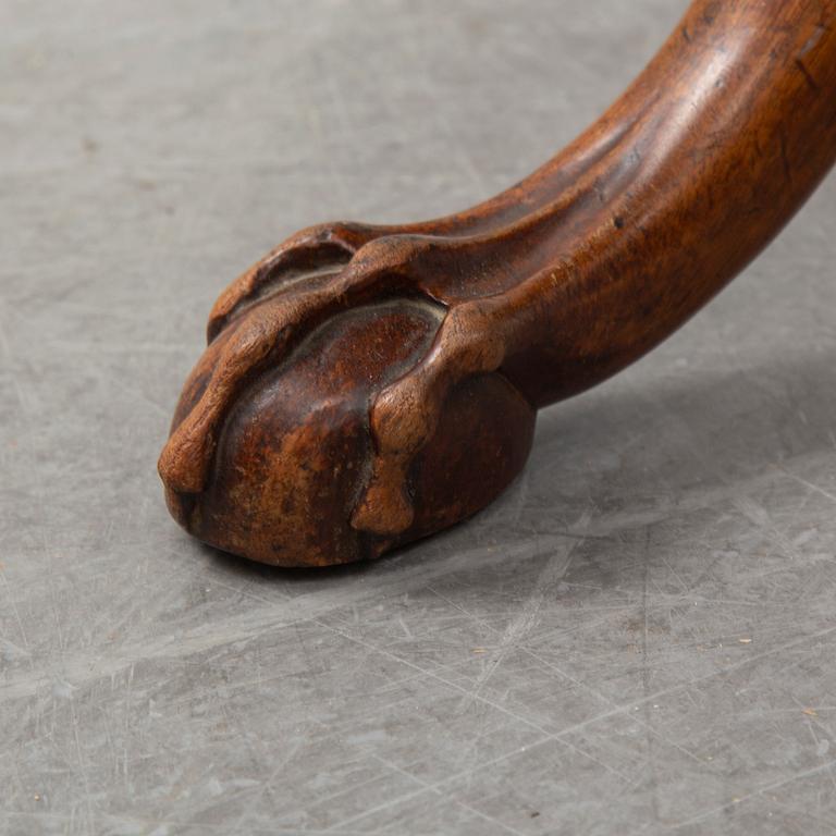 A 19th century mahogany table.