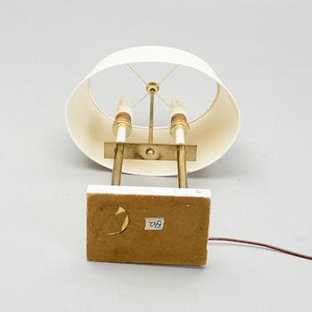 BORDSLAMPA, Orno, 1970/80-tal.