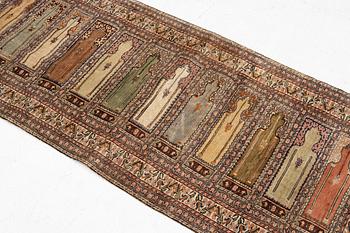 Carpet, Kayseri, approx. 220 x 92 cm.