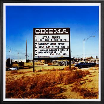Robert Zuckerman, "Star Wars Marquee, Albuquerque, New Mexico", 1977.