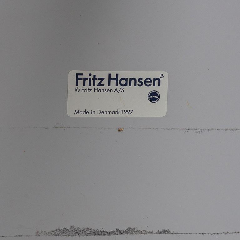 ARNE JACOBSEN, a sofa table for Fritz Hansen, Denmark, 1997.