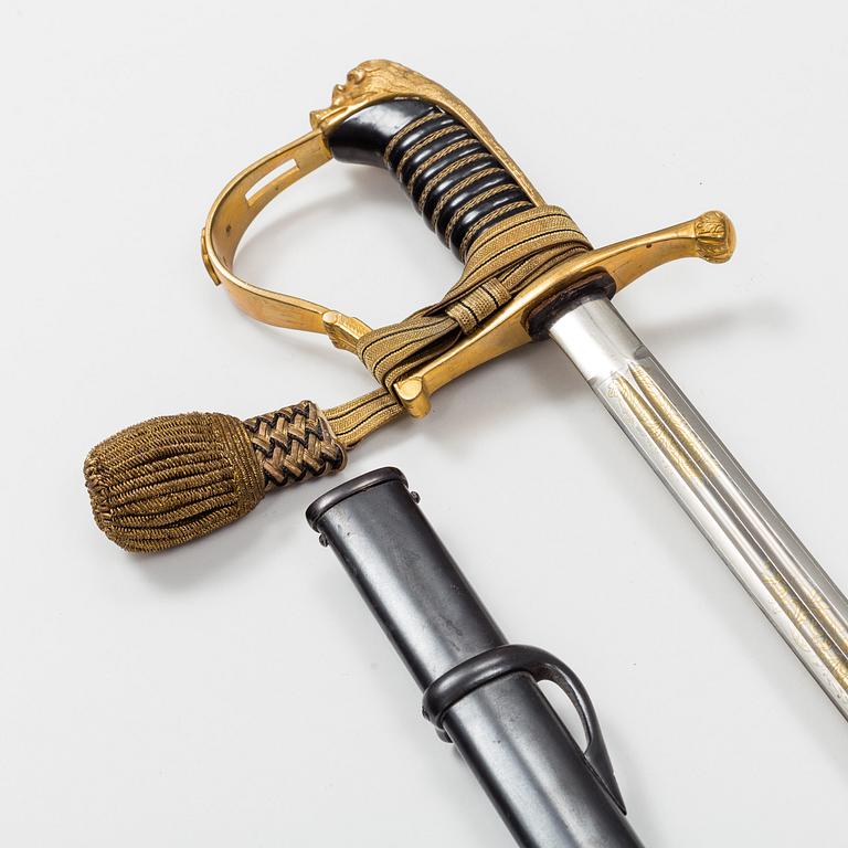 SABEL, svensk, m/1899 för infanteriofficer.