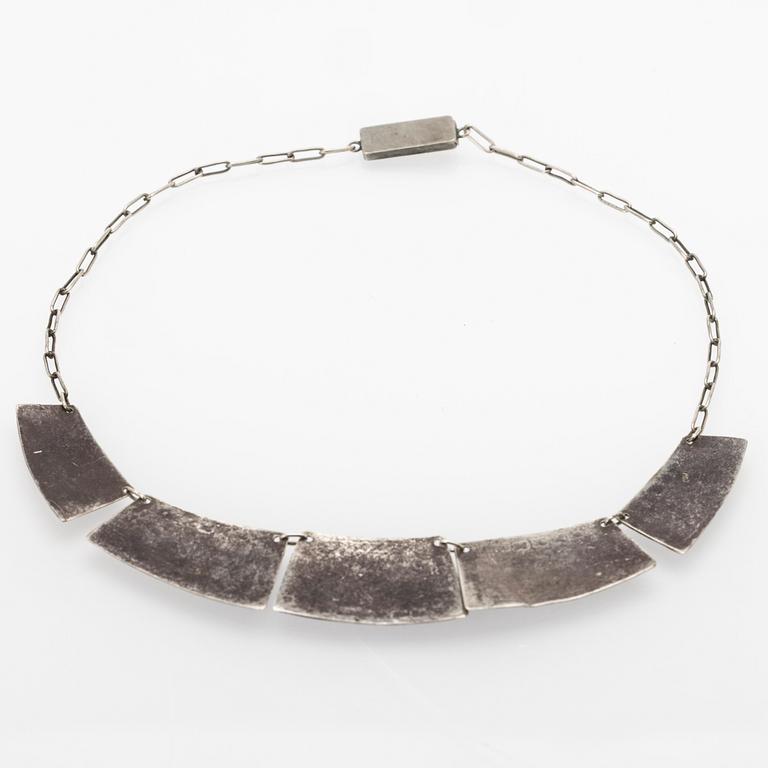 Halsband av silver, Sydamerika 1950/60-tal.