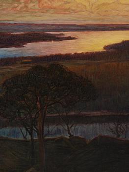 Otto Hesselbom, Skymning över Dalsland.