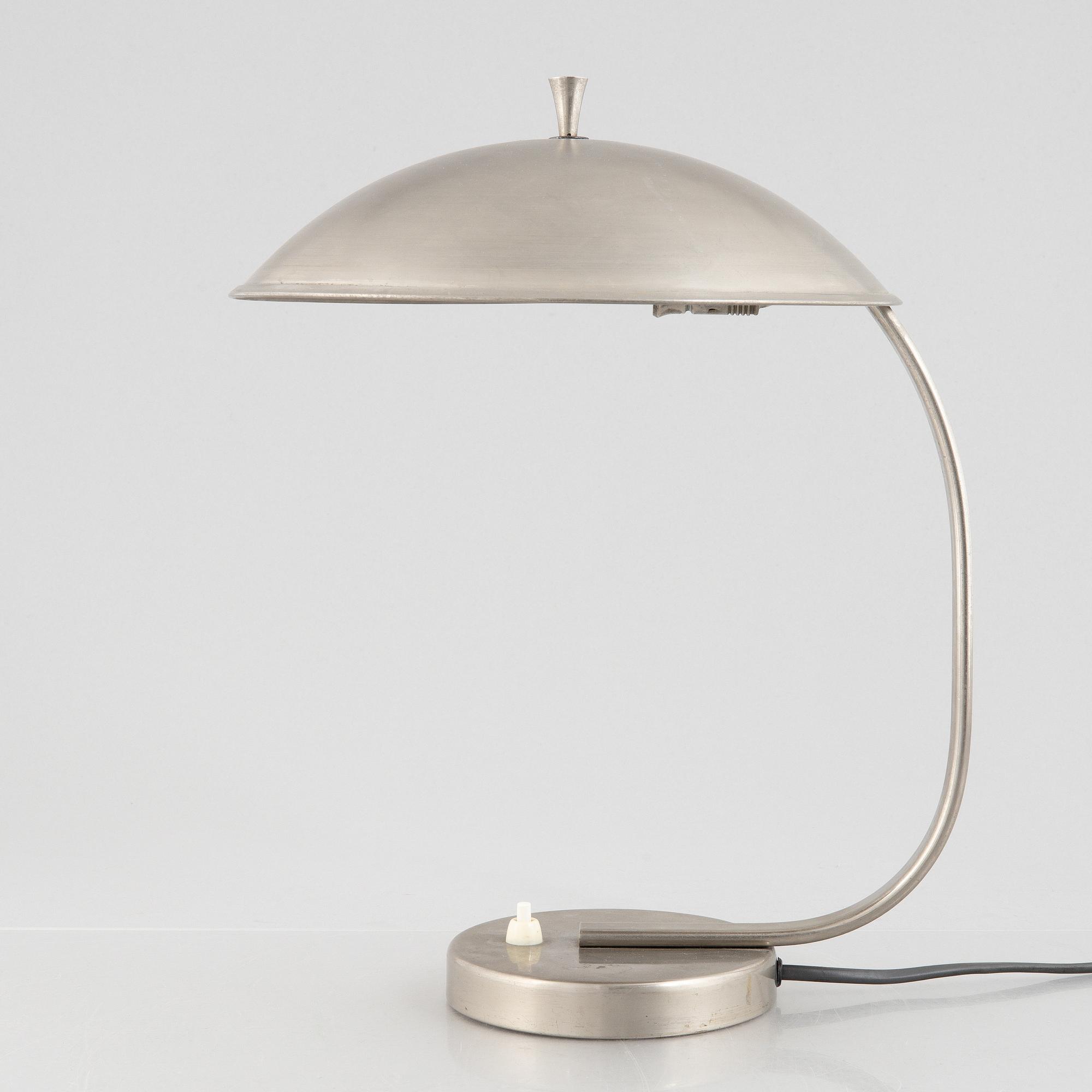 Cebe, a table lamp model "77224", Svalöv, 1930s-40s.
