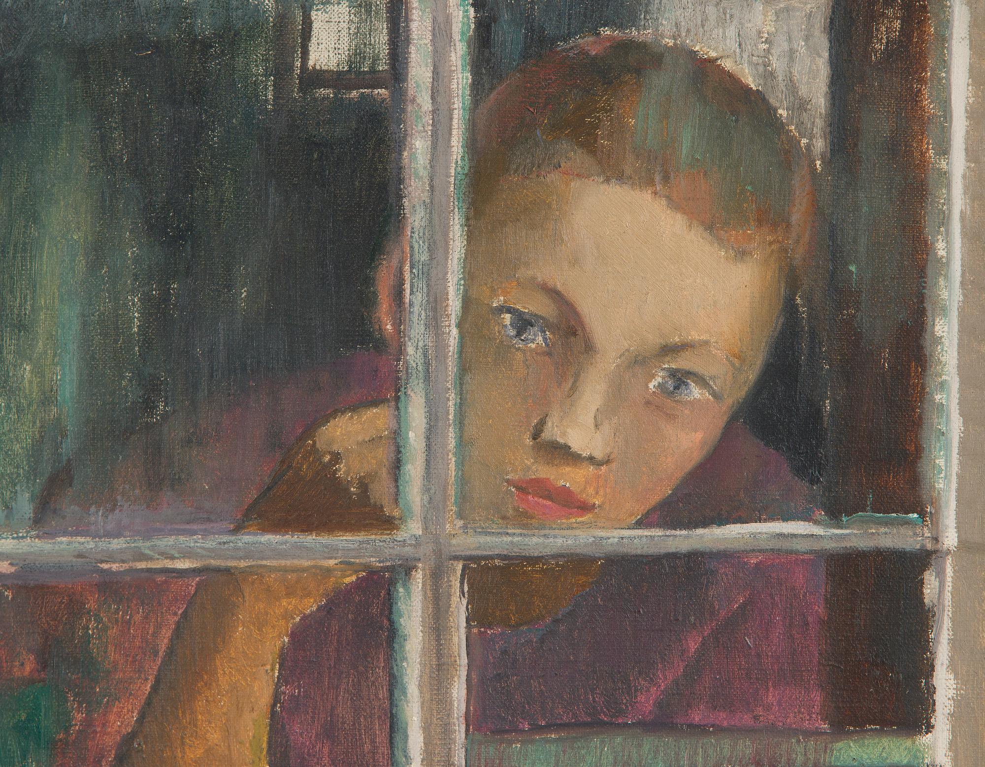 Alvar Cawén, Tyttö ikkunassa.