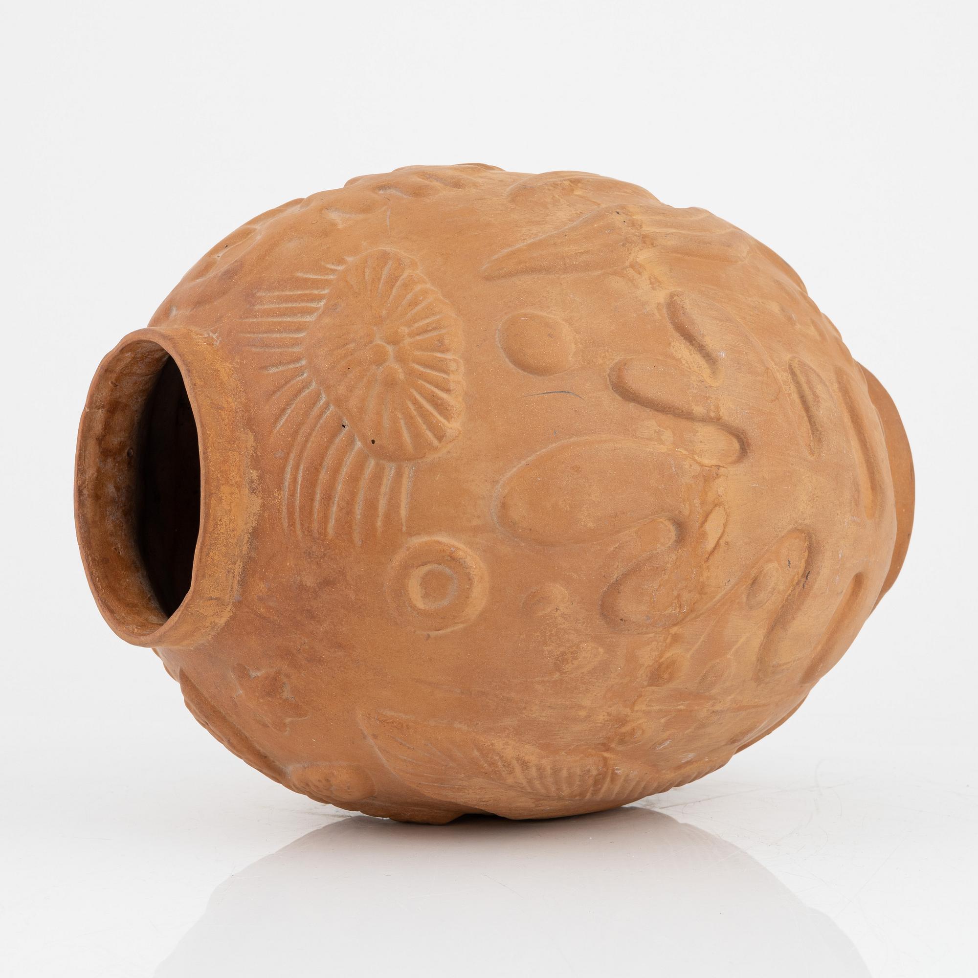 Anna-Lisa Thomson, an earthenware vase, Upsala Ekeby.