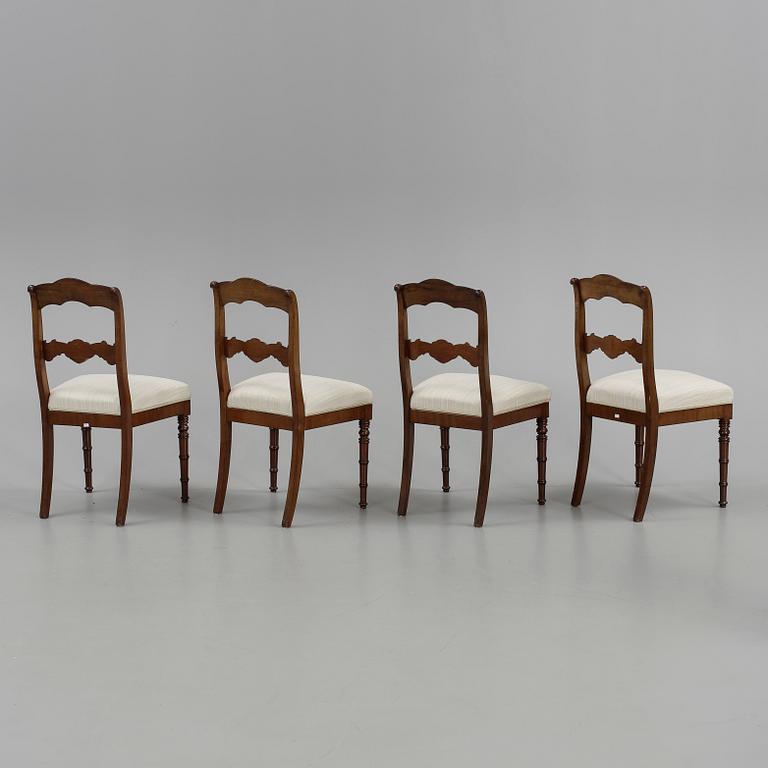 STOLAR, 4 st, senempire, 1800-talets mitt.