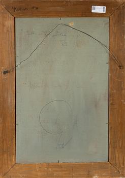 Siri Derkert, gouache/blandteknik på papper/pannå, daterad -30 a tergo.