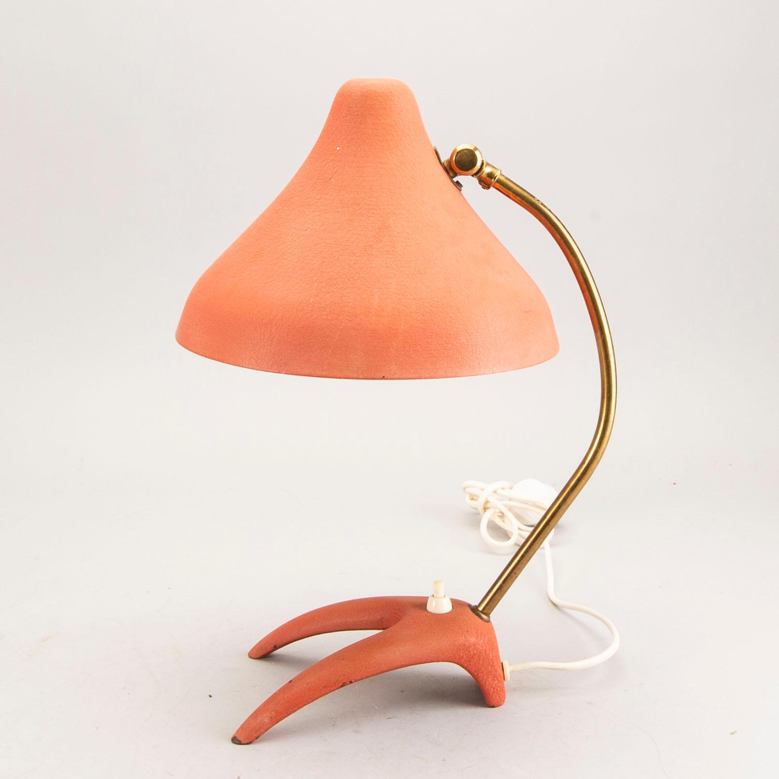Erik Wärnå, table lamps, EWÅ, Värnamo 1950s-60s.