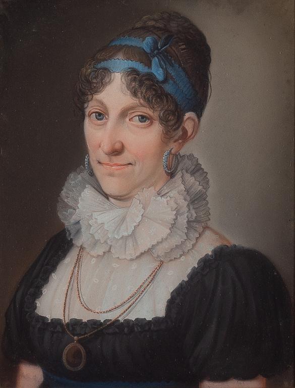 Unknown artist, 19th century, Damp portrait.