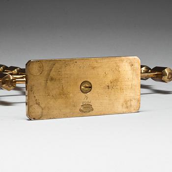LJUSSTAKE, mässing, Gusum.