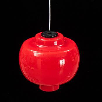 Taklampa, glas, 1900/2000-tal.