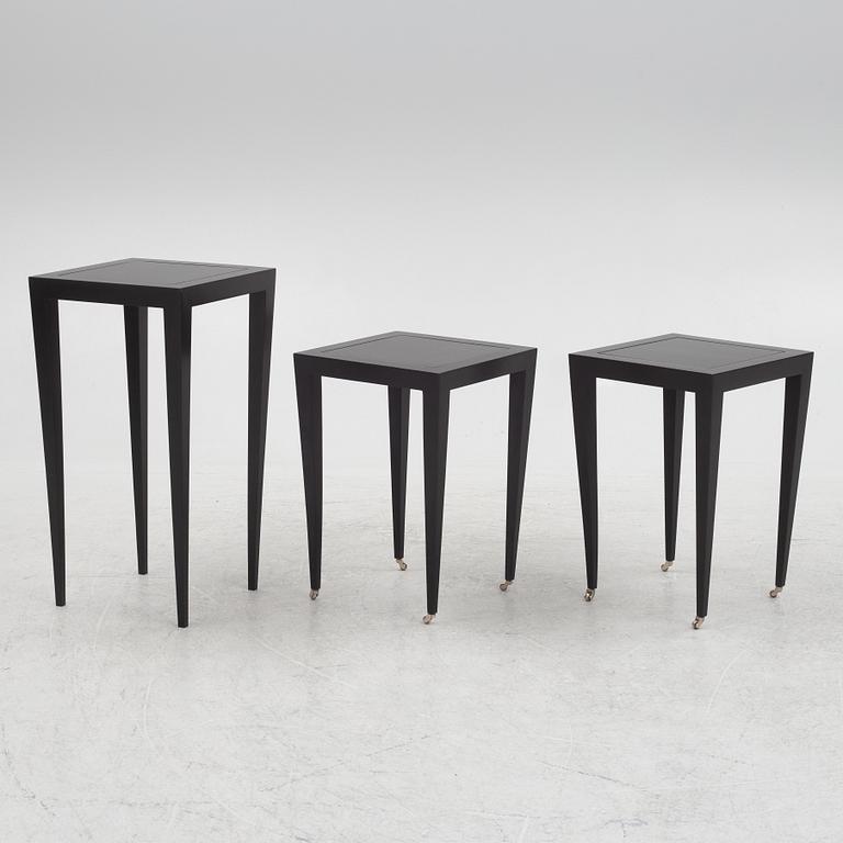 Three side tables.